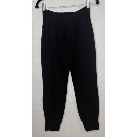 Athleta Salutation Jogger In Powervita Black Women's Size SP Soft F1 - Picture 1 of 9